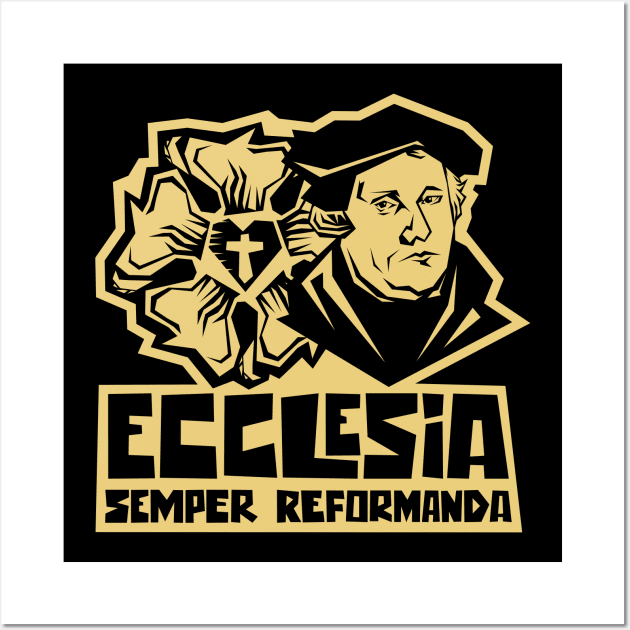 Ecclesia semper reformanda Wall Art by Reformer